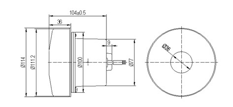 BLW98 Dust collector Motor