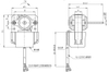 YJ6116 Refrigerator Motor 