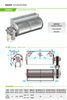 YJ6115 cross flow fan motor 