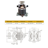 U88 series Food Process Universal Motor