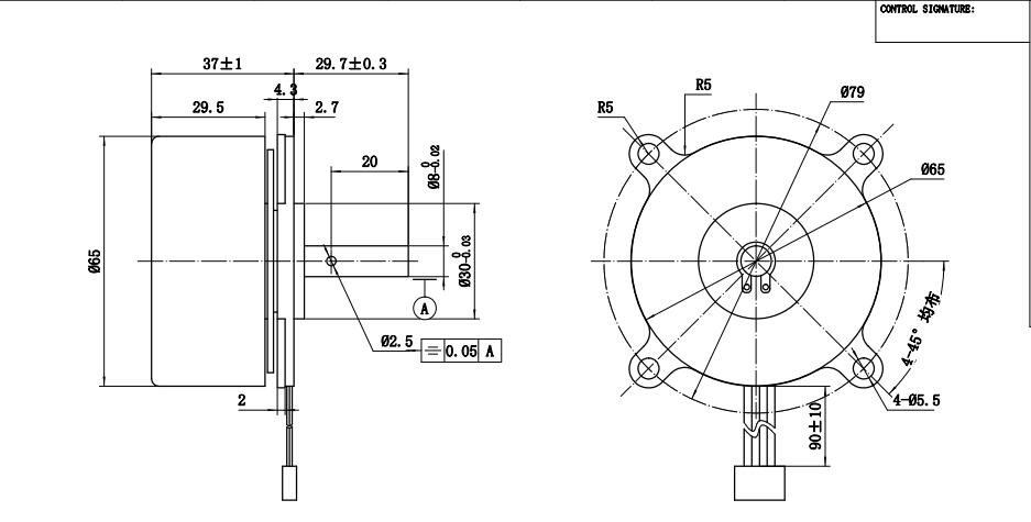 BL65 Transmission equipment Motor