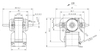 YJ6127 air pump Motor 